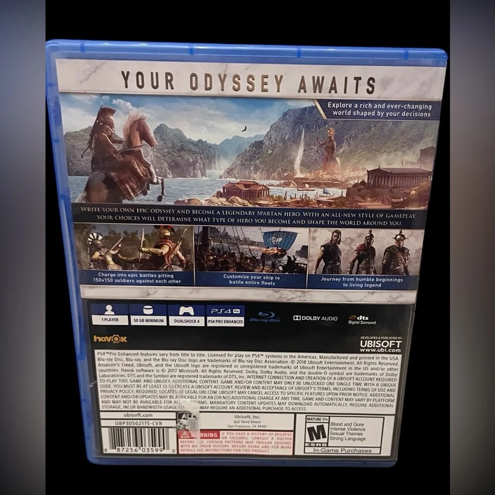 Assassin's Creed Odyssey PS4 Game